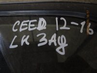 Стекло кузовное глухое левое на Kia Ceed JD — фото 2