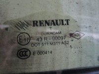 Стекло двери задней левой форточка на Renault Fluence — фото 2