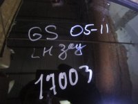 Стекло двери задней левой форточка на Lexus GS300 S190 — фото 4