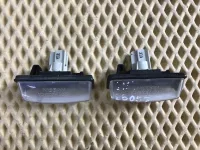 Фонарь подсветки номера на Nissan Almera G15 — фото 2
