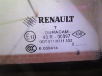 Стекло двери задней левой форточка на Renault Fluence — фото 2