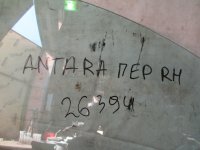 Стекло двери передней правой на Opel Antara С105 — фото 3
