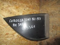 Стекло двери задней правой форточка на Toyota Corolla E100 — фото 1