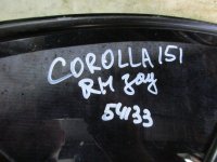 Стекло двери задней правой форточка на Toyota Corolla E150 — фото 3