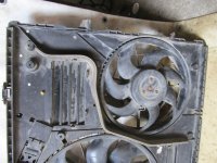 Диффузор в сборе с вентилятором на Porsche Cayenne 9PA — фото 11