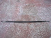 Бархотка стекла двери задней левой наружная VW Passat [B5] 2000-2005 (ХРОМ 3B48394757Z7) — фото 1