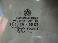 Стекло двери задней левой форточка на Volkswagen Jetta A5 — фото 3