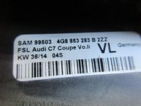 Бархотка стекла двери передней левой наружная на Audi A7 4G — фото 6