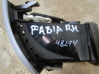 Воздушный дефлектор на Skoda Fabia 5J — фото 6
