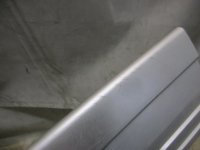 Накладка на порог наружная задняя левая на Land Rover Range Rover L322 — фото 6