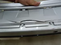 Бампер задний на Volkswagen Touareg NF — фото 17