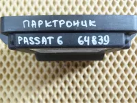 Блок управления парковочным тормозом на Volkswagen Passat B6 — фото 4