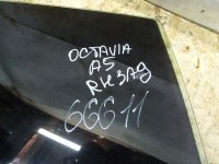 Стекло двери задней правой на Skoda Octavia A5 — фото 4