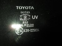 Стекло кузовное глухое левое на Toyota RAV4 XA40 — фото 2