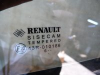 Стекло двери задней левой форточка на Renault Logan L52 — фото 2