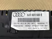Панель приборов на Audi TT 8J — фото 13