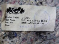 Обшивка багажника на Ford Focus — фото 3