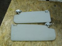 Козырек солнцезащитный Skoda Fabia 2007-2015 (КОМПЛЕКТ 5J1857551P2F4 5J1857552P2F4) — фото 1