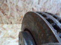 Диск тормозной вентилируемый передний левый=правый на Kia Cerato TD — фото 5