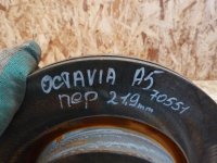 Диск тормозной вентилируемый передний левый=правый на Skoda Octavia A5 — фото 5