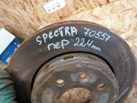 Диск тормозной вентилируемый передний левый=правый на Kia Spectra SD — фото 5