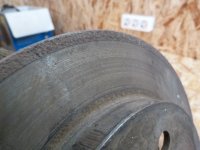 Диск тормозной задний на Toyota Auris E150 — фото 3