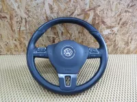 Рулевое колесо VW Golf VI 2009-2013 (В СБОРЕ 3C8419091BDE74 3C8959537D 3C8959538F 3C8880201L 3C8971584A) — фото 1