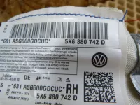 Подушка безопасности боковая шторка на Volkswagen Golf Mk6 — фото 6