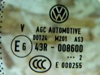 Стекло двери задней правой форточка на Volkswagen Tiguan — фото 8