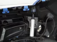 Бампер передний на Renault Megane — фото 41