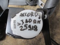 Ремень безопасности задний правый на Honda Accord CL — фото 4