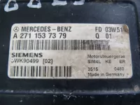 Блок управления двигателем на Mercedes-Benz E-Class W211 — фото 7