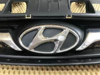 Решетка радиатора на Hyundai Solaris — фото 6