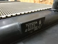 Радиатор основной на Toyota Auris E150 — фото 19