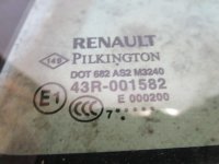 Стекло двери задней левой форточка на Renault Laguna BT — фото 5