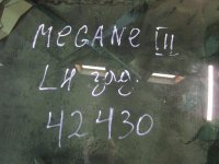 Стекло двери задней левой на Renault Megane — фото 4