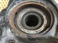 Кулак поворотный передний левый на Porsche Cayenne 9PA — фото 12
