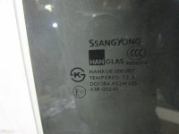 Стекло двери задней правой на SsangYong Kyron D100 — фото 3