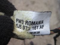 проводка двери задней левой на Skoda Fabia 5J — фото 3