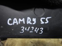 Накладка переднего бампера под номер на Toyota Camry XV50 — фото 4