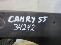 Накладка переднего бампера под номер на Toyota Camry XV50 — фото 4