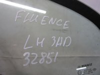 Стекло двери задней левой форточка на Renault Fluence — фото 4