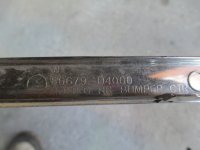 Молдинг заднего бампера центральный на Kia Optima JF — фото 3