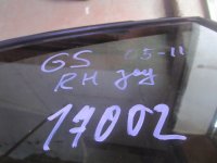 Стекло двери задней правой форточка на Lexus GS300 S190 — фото 4
