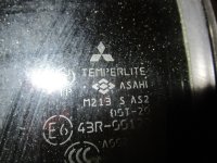 Стекло двери задней левой форточка на Mitsubishi Lancer — фото 3