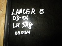 Стекло двери задней левой форточка на Mitsubishi Lancer — фото 4