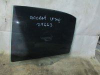 Стекло двери задней левой Hyundai Accent II (+ТАГАЗ) 2000-2012 (8341025000) — фото 1
