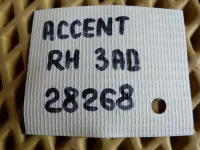 Петля двери задней правой нижняя на Hyundai Accent LC — фото 5