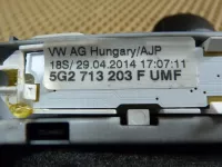 Чехол кулисы на Volkswagen Golf Mk7 — фото 15