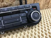 Блок управления климатической установкой на Volkswagen Passat CC B6 — фото 3